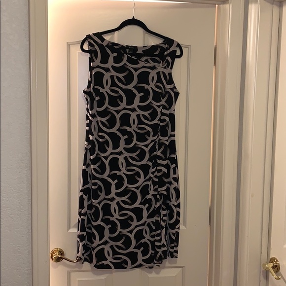 Circle pattern Alfani dress - Picture 1 of 6